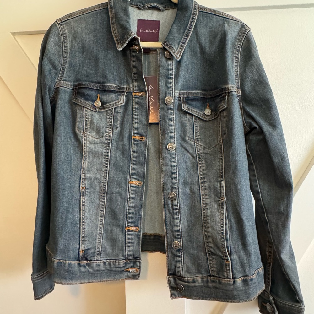 Gloria Vanderbilt Denim Blue Jean Jacket
